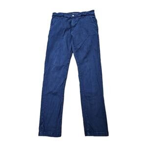 Mavi Johnny Chino Pants Slim Leg Marine Blue Twill, Men’s Size 32x32